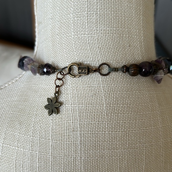 💜Purple Handcrafted Lepidolite Pendant Necklace - Picture 12 of 12